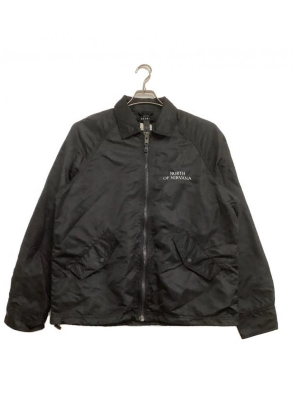 Ksubi Black 'North of Nirvana' Zip Bomber Jacket